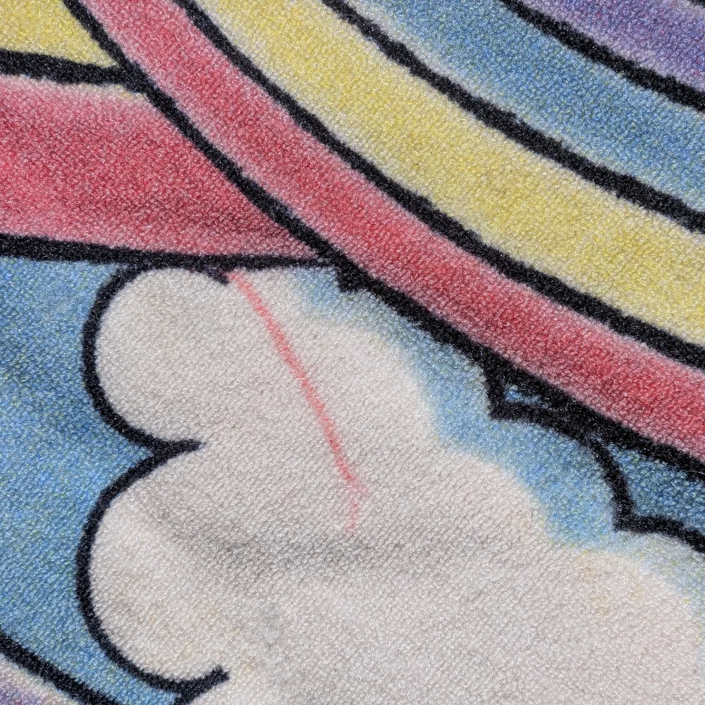 Disney Minnie Mouse Rainbow Unicorn Area Rug